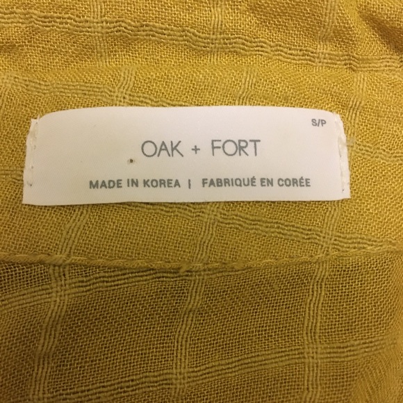 Mustard Oak and Fort blouse - Picture 2 of 2